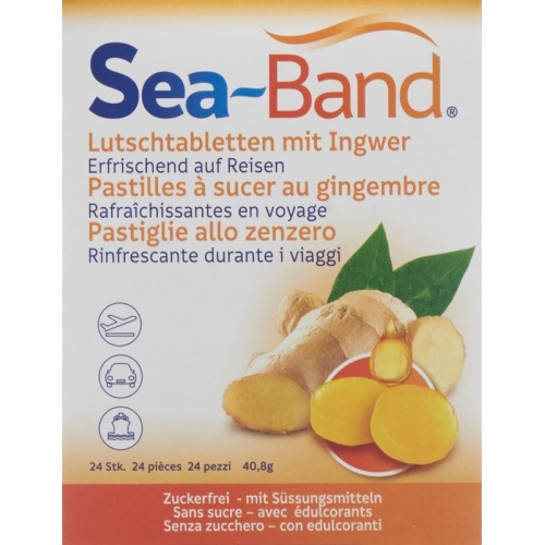 Sea-band Ginger lozenges 24 pieces buy online