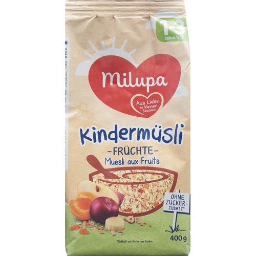 Milupa Kindermuesli Früchte ab dem 1. Jahr 400g buy online