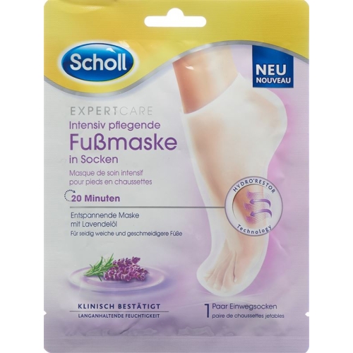 Scholl Nourishing Foot Mask Lavender Oil 2 pieces buy online