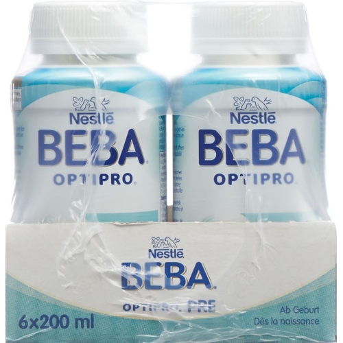 Beba Optipro Pre Ab Geburt Trinkf (n) 6x 200ml buy online