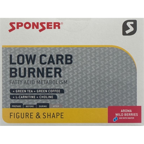 Sponser Low Carb Burner Pulver Wild Berries 20x 6g buy online