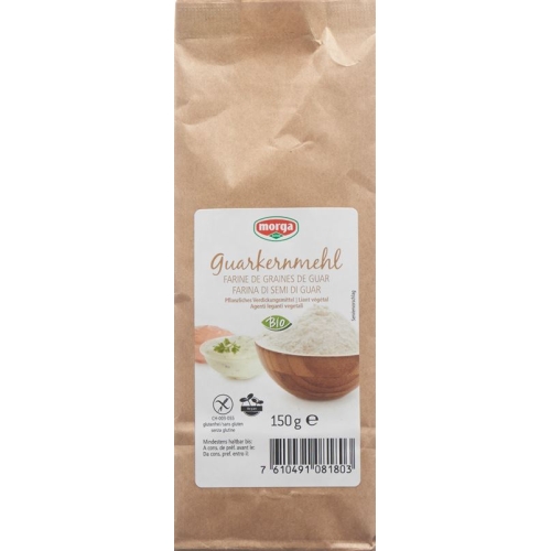 Morga Guarkernmehl Glutenfrei Bio Beutel 150g buy online