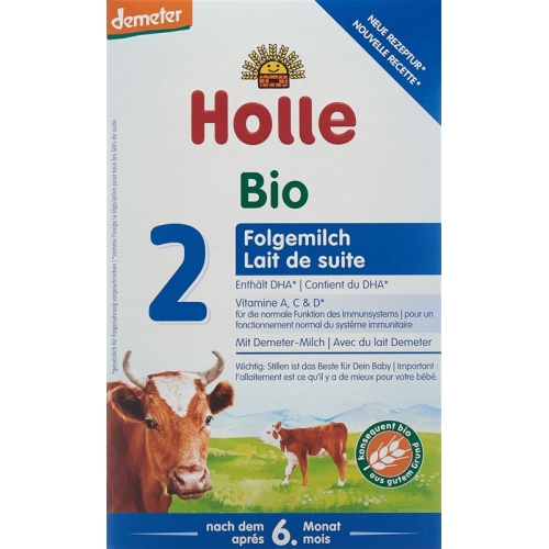 Holle organic follow-on milk 2 600 g buy online