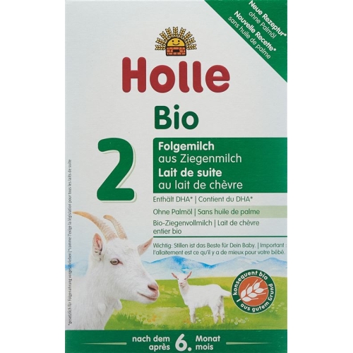 Holle organic follow-on milk 2 made from goat's milk 400 g buy online