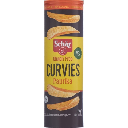 Schär Curvies Paprika Glutenfrei 170g buy online