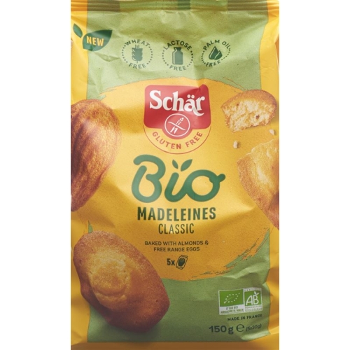 Schär Madeleines Classic Glutenfrei Bio 150g buy online