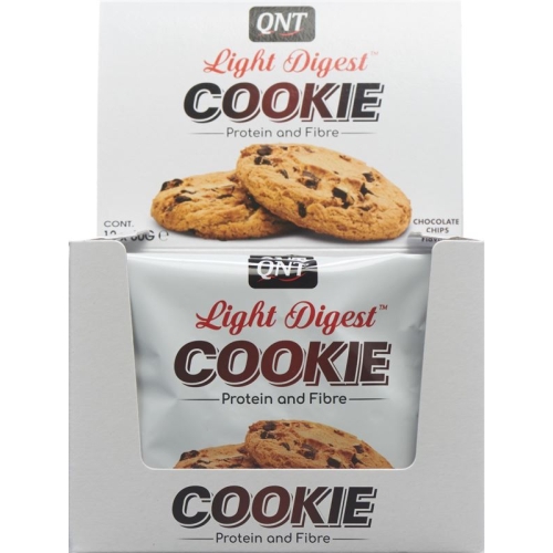 Qnt Light Digest Cookie Disp Chocolate 12x 60g buy online