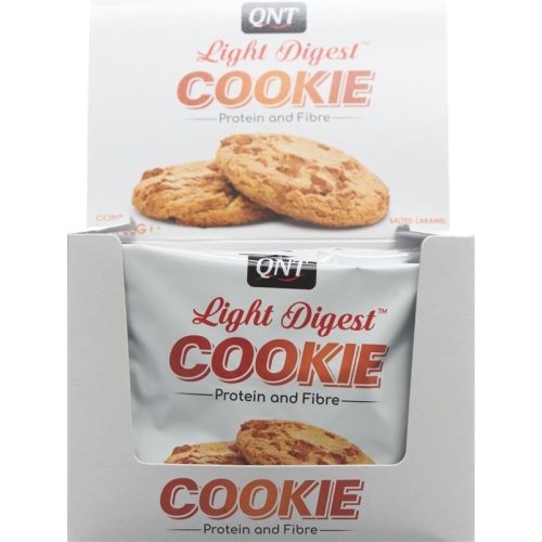 Qnt Light Digest Cookie Disp Salted Caramel 12x 60g buy online