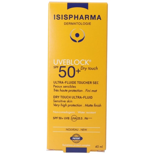 Isis Pharma Uveblock Dry Touch SPF 50+ Invis 40ml buy online