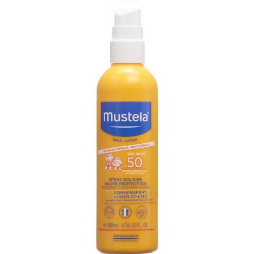 Mustela Sonnenschutz Sonnenspray SPF 50 200ml buy online