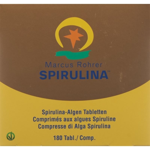 Spirulina Marcus Rohrer Tabletten Refill Beutel 180 Stück buy online