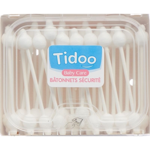 Tidoo Wattestäbchen Bio Box 50 Stück buy online