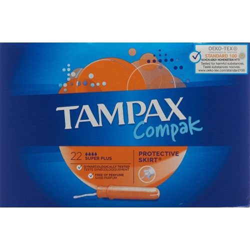 Tampax Tampons Compak Super Plus 22 Stück buy online