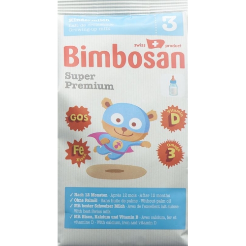 Bimbosan Super Premium 3 Baby Milk Refill 400g buy online