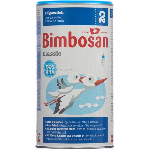 Bimbosan Classic 2 Follow-on Milk Can 400g buy online