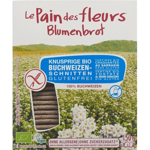 Blumenbrot Knusprige Schnitten Buchweiz ohne Zucker 150g buy online