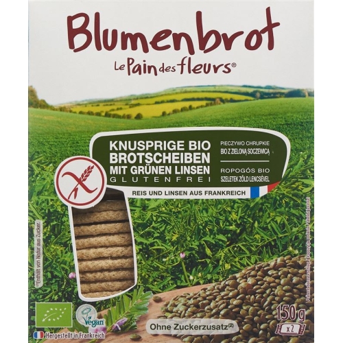 Blumenbrot Knusprige Schnitten Grüne Linsen 150g buy online