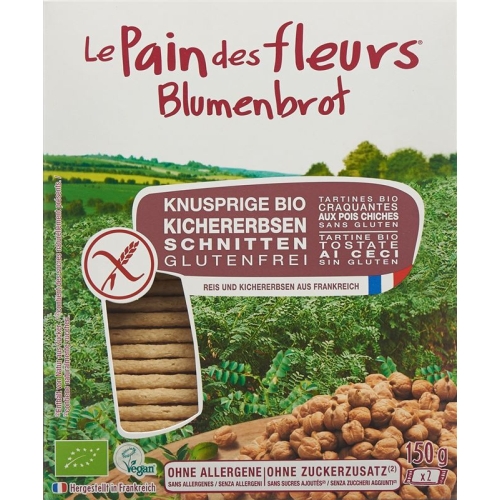 Blumenbrot Knusprige Schnitten Kichererbsen 150g buy online