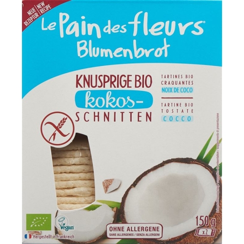 Blumenbrot Knusprige Schnitten Kokos 150g buy online