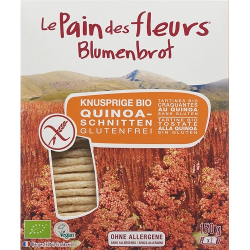 Flowers bread slices Crispy Quinoa 150 g buy online