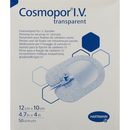 Cosmopor i.v. 10x12cm Transparent 50 Stück buy online