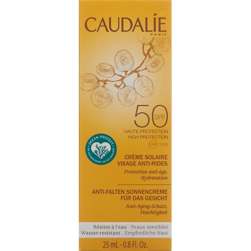 Caudalie Solaire Creme Visage Anti Rides SPF 50 25ml buy online