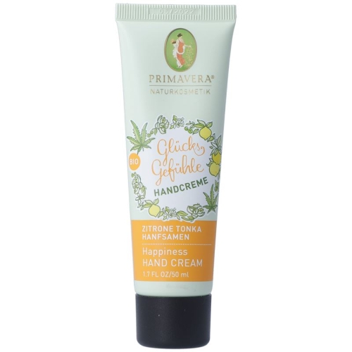 Primavera Handcreme Glücksgefühle Tube 50ml buy online