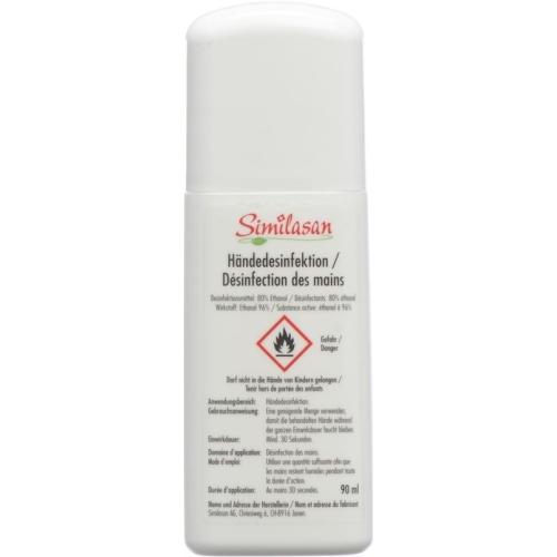 Similasan hand disinfection spray 90ml buy online