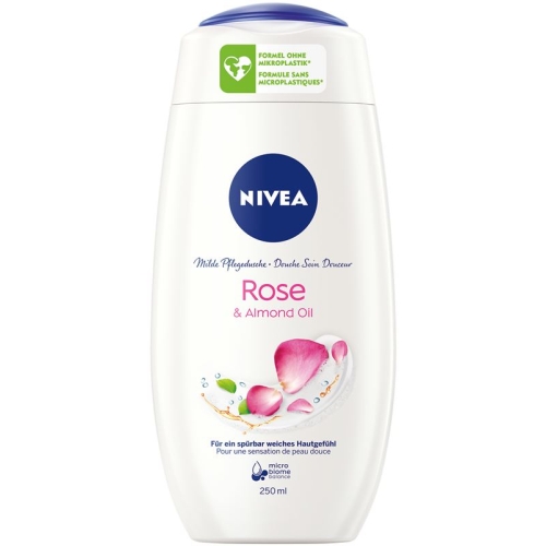 Nivea Pflegedusche Rose & Almond Oil 250ml buy online