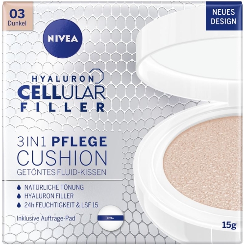 Nivea Hyaluron Cellu Filler 3in1 Cush Dunkel 15ml buy online