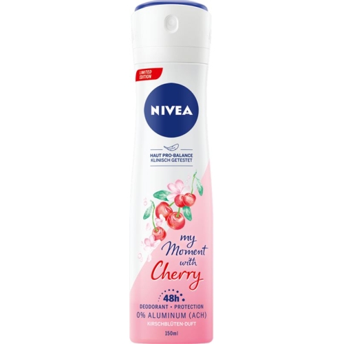 Nivea Deo My Moment With Cherry Female Spray 150ml buy online