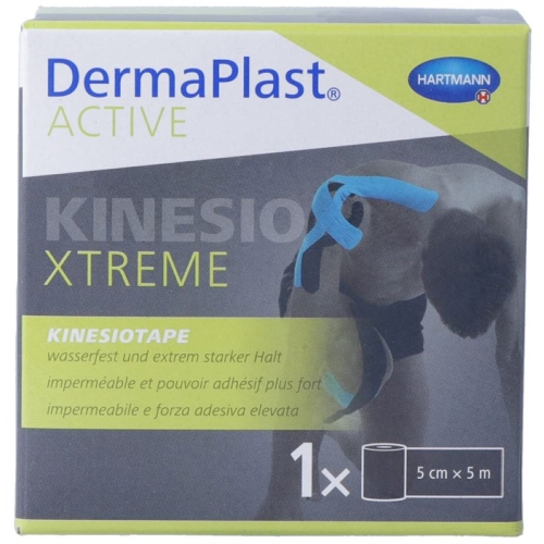 Dermaplast Active Kinesiotape Xtreme 5cmx5m Black buy online