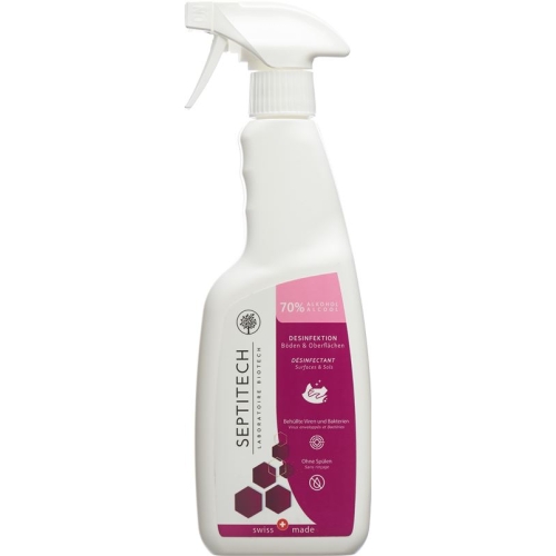 Septitech Flächendesinfektionsspr 70% Alk 500ml buy online