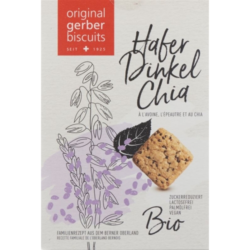 Gerber Hafer Dinkel Biscuits Chia Bio 2x 80g buy online