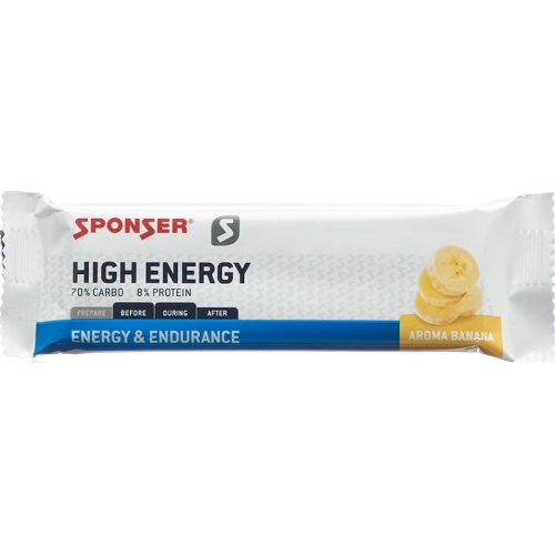 Sponser High Energy Bar Banane 45g buy online