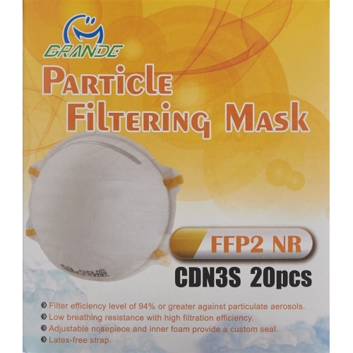 Changhung Respirator FFP2 without valve 20 pieces buy online