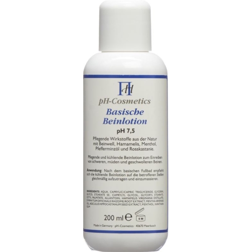 Ph-cosmetics Basische Beinlotion Ph7.5 Flasche 200ml buy online