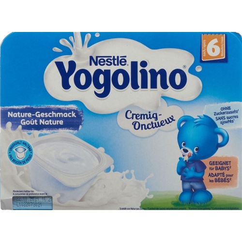 Nestle Yogolino Cremig Natur 6m 6x 60g buy online