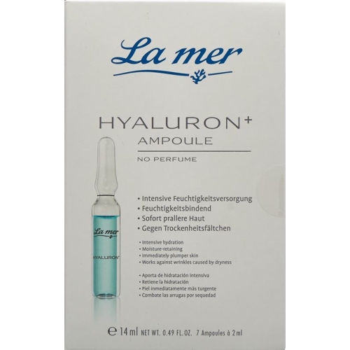 La Mer Hyaluron + Ampoule ohne Parfum 7 Ampullen 2ml buy online