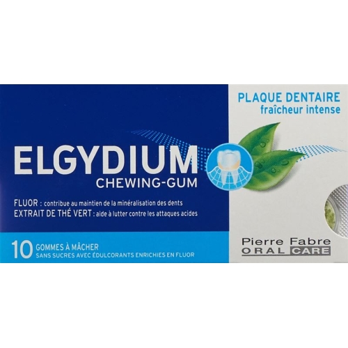 Elgydium Anti-Plaque Zahnpflege-Kaugummi 10 Stück buy online