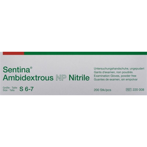 Sentina Ambidextrous S 6-7 Nitrile Puderfrei 200 Stück buy online