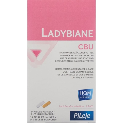 Ladybiane Cbu Yellow Capsules 14 pieces + White Capsules 14 pieces buy online