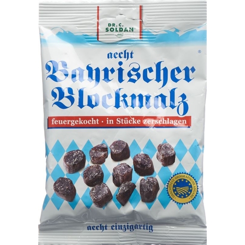 Soldan Aecht Bayrischer Blockmalz Beutel 100g buy online