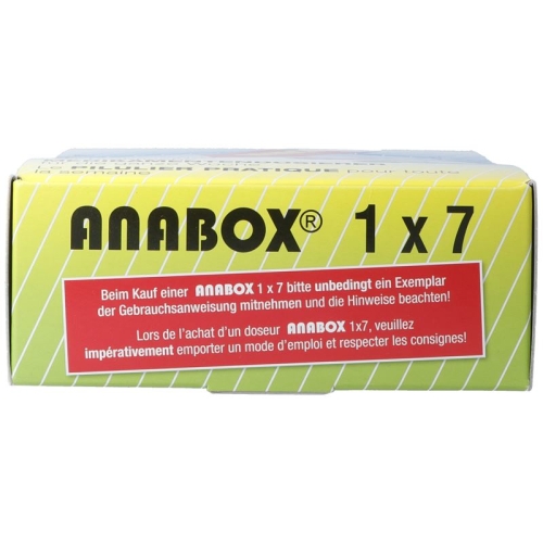 Anabox Medidispenser 1x7 Tuer D/f/i Disp 12 Stück buy online