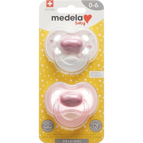 Medela Baby Dummy Original 0-6 Girl 2 pieces buy online