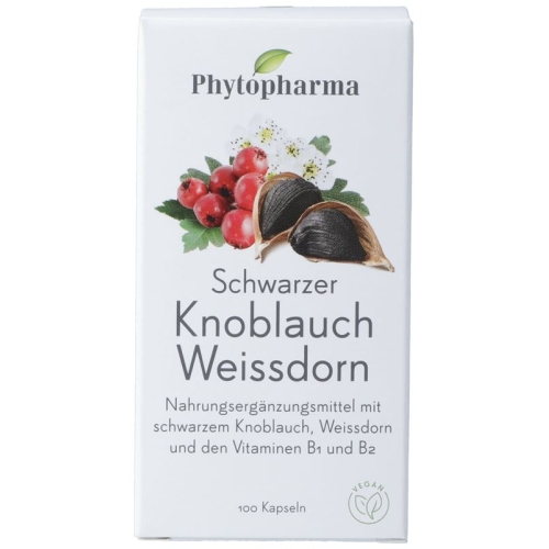 Phytopharma Schwarz Knoblauch Weissdo Kapseln 100 Stück buy online