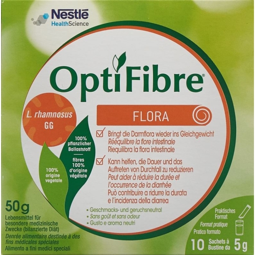 OptiFibre Flora Powder 10 sachets 5g buy online