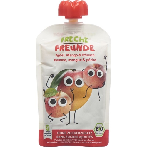 Freche Freunde Quetschmus Apfel Mango&pfirs 100g buy online