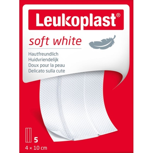 Leukoplast Soft White 4x10cm 5 pieces buy online