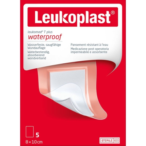 Leukoplast Leukomed T+ 8x10cm Sterile 5 pieces buy online